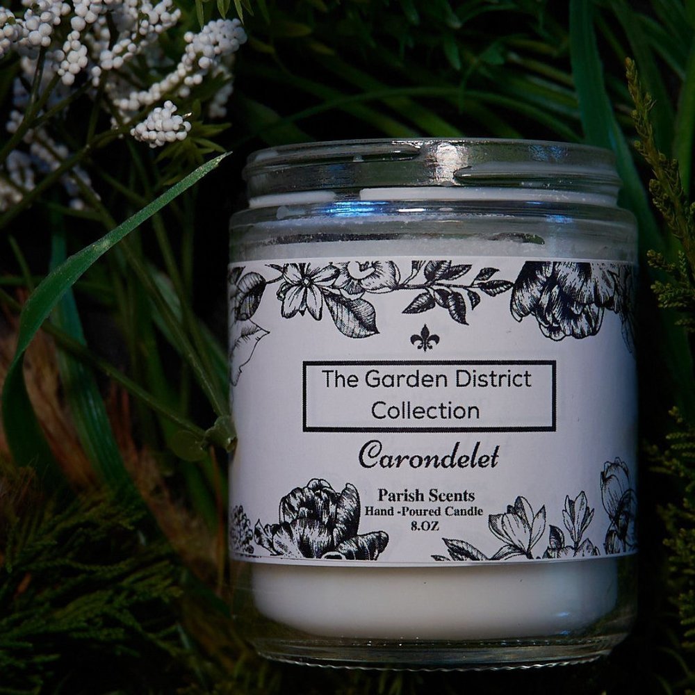 New Orleans Garden District Collection Candle Parish Scents - Picture 2 of 9